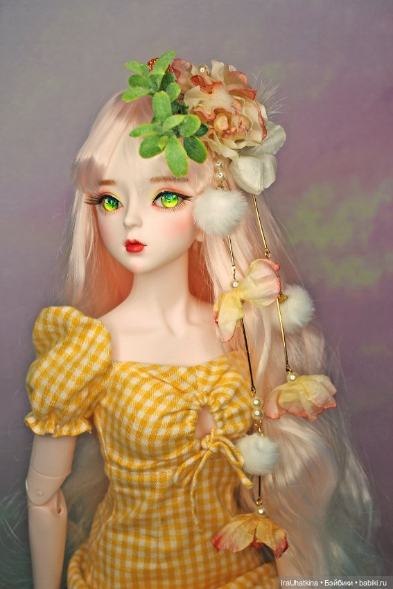 Люблю украшать волосы кукол китайскими заколками в традиционном стиле