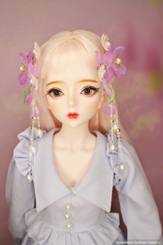 Люблю украшать волосы кукол китайскими заколками в традиционном стиле