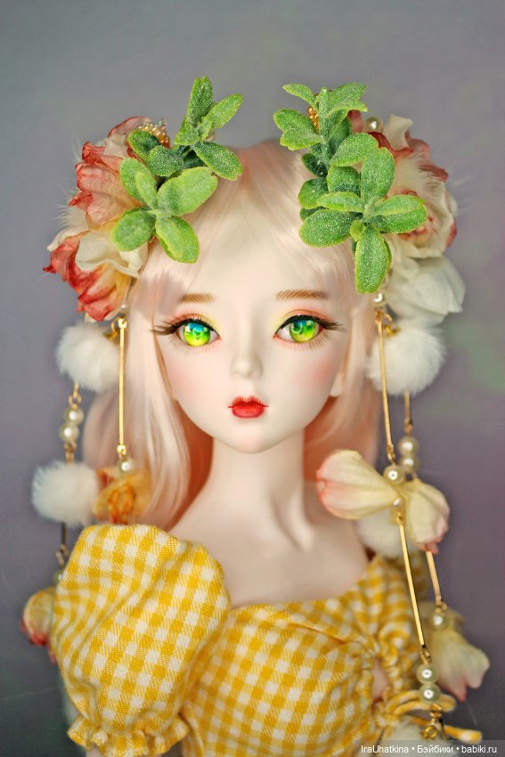 Люблю украшать волосы кукол китайскими заколками в традиционном стиле