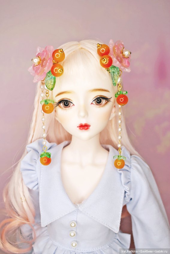 Люблю украшать волосы кукол китайскими заколками в традиционном стиле (фото 10)