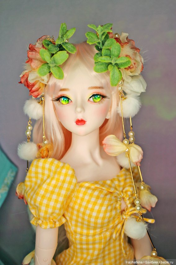 Люблю украшать волосы кукол китайскими заколками в традиционном стиле