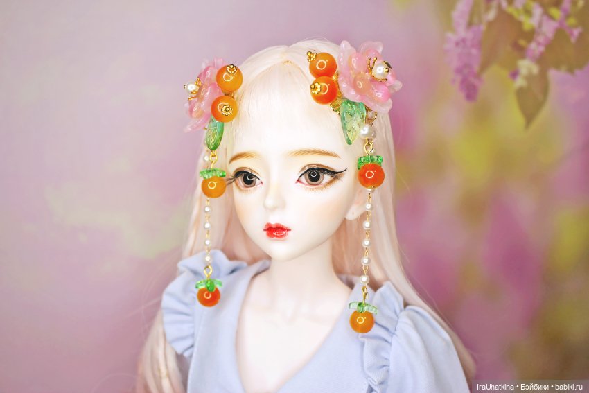 Люблю украшать волосы кукол китайскими заколками в традиционном стиле