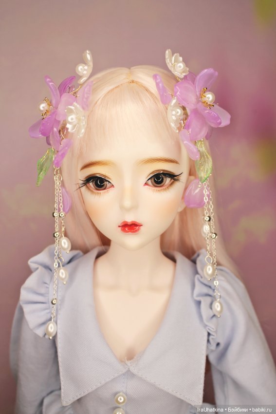 Люблю украшать волосы кукол китайскими заколками в традиционном стиле