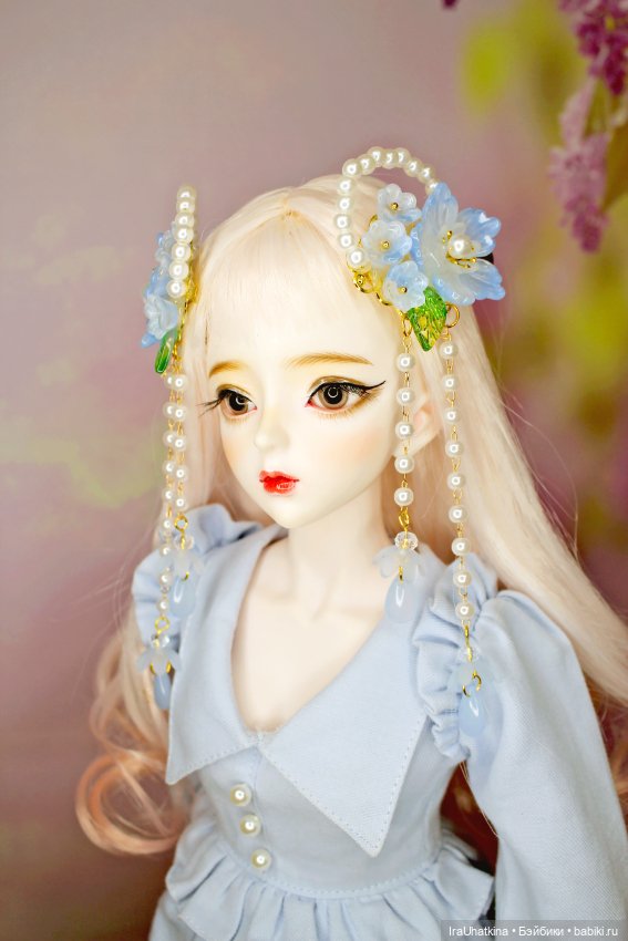 Люблю украшать волосы кукол китайскими заколками в традиционном стиле (фото 3)