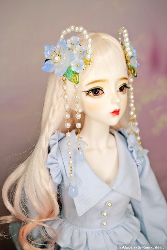 Люблю украшать волосы кукол китайскими заколками в традиционном стиле (фото 2)