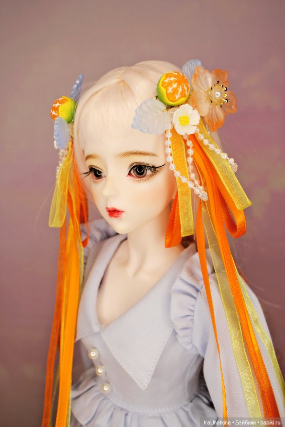 Люблю украшать волосы кукол китайскими заколками в традиционном стиле