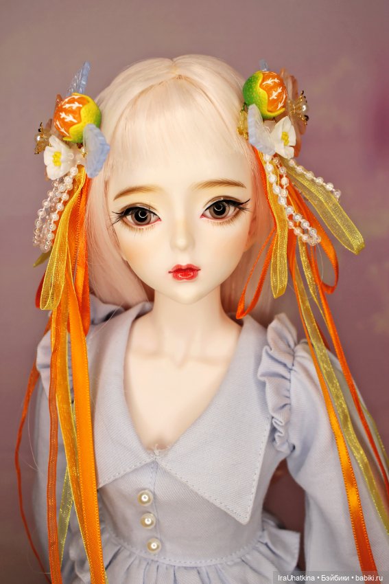 Люблю украшать волосы кукол китайскими заколками в традиционном стиле