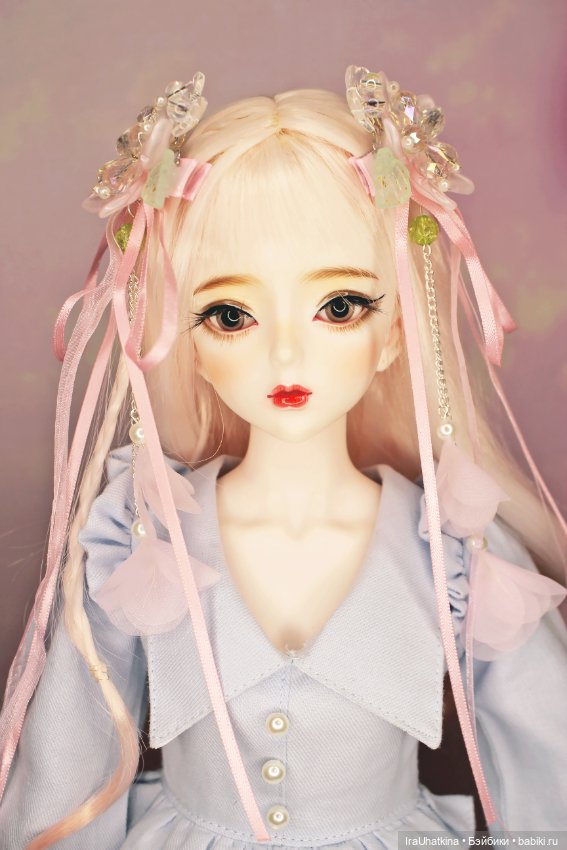 Люблю украшать волосы кукол китайскими заколками в традиционном стиле