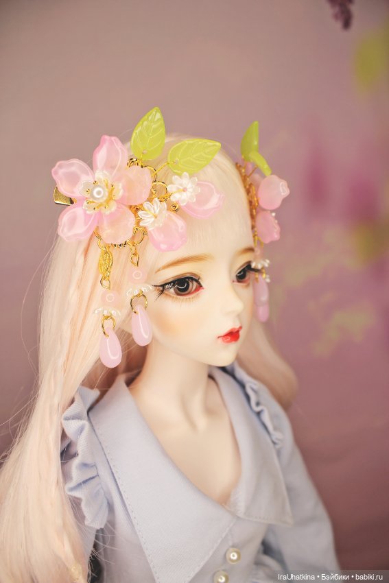 Люблю украшать волосы кукол китайскими заколками в традиционном стиле (фото 8)