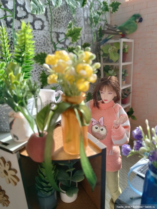 Цветочный магазин Лили — Кукольная миниатюра своими руками: еда (фото 9)