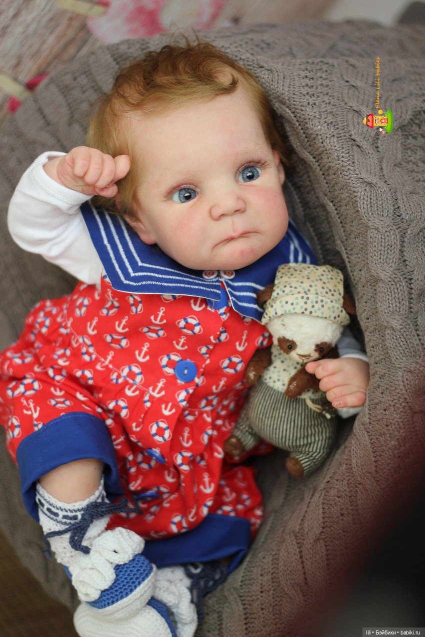 Малыш Даклин — Куклы Реборн (Reborn): работы мастеров