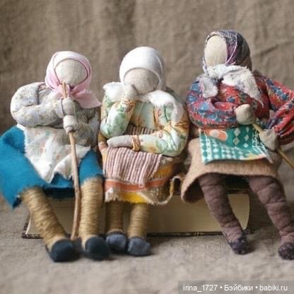 Тряпичные куклы Веры Алексиной
