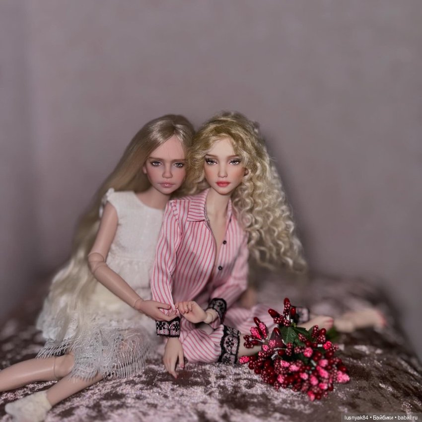 Сестренки-тендеренки — Куклы Tender Creation (Анна Добрякова): российские BJD (БЖД) (фото 2)