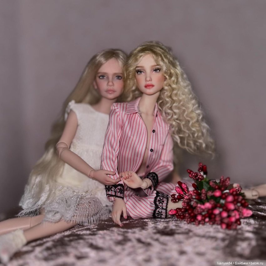 Сестренки-тендеренки — Куклы Tender Creation (Анна Добрякова): российские BJD (БЖД)