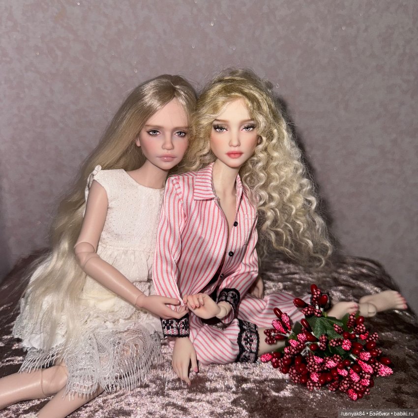 Сестренки-тендеренки — Куклы Tender Creation (Анна Добрякова): российские BJD (БЖД)