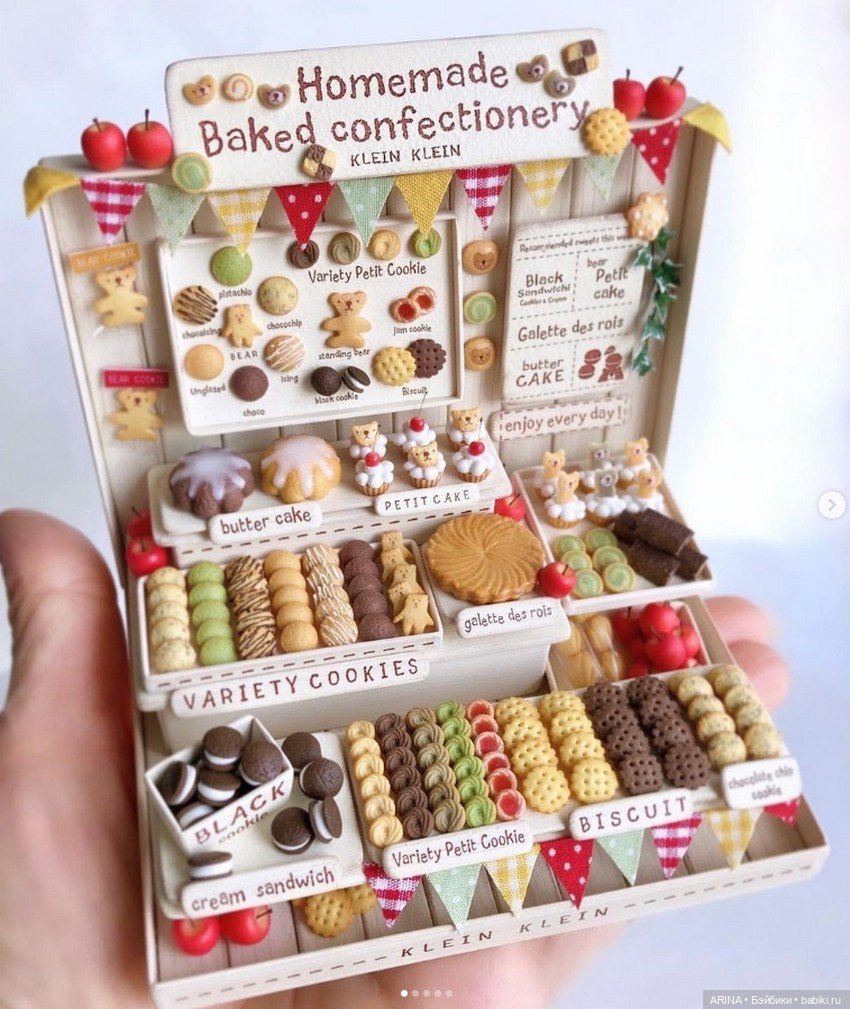 Миниатюрные сладости от Клайн