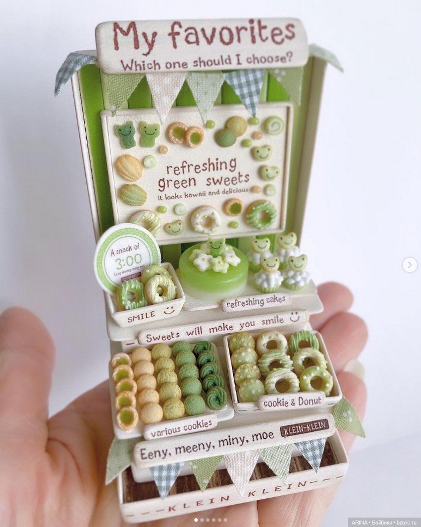 Миниатюрные сладости от Клайн (фото 3)