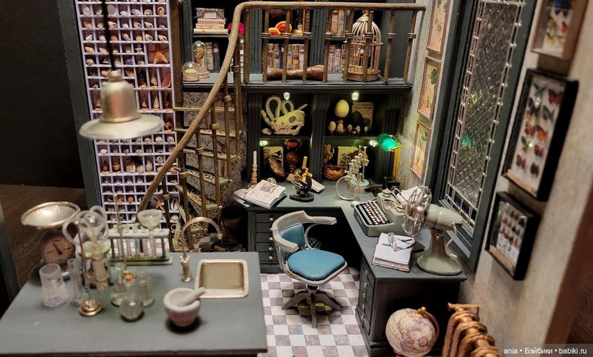 Уголок ученого от Мари-Мадлен Риверен