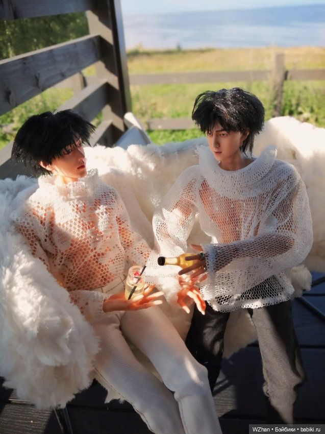 Солнечные кадры отпуска — Портретные куклы знаменитостей: звезды кино (фото 4)