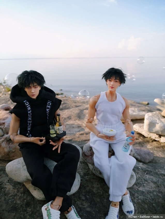 Солнечные кадры отпуска — Портретные куклы знаменитостей: звезды кино