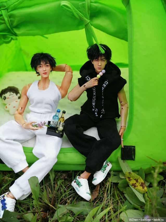 Солнечные кадры отпуска — Портретные куклы знаменитостей: звезды кино