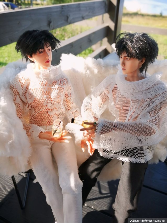 Солнечные кадры отпуска — Портретные куклы знаменитостей: звезды кино (фото 2)