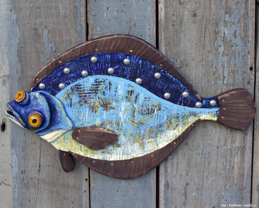 Рыбы от Rachel Laundon — Авторская скульптура и статуэтки: гипс (фото 4)