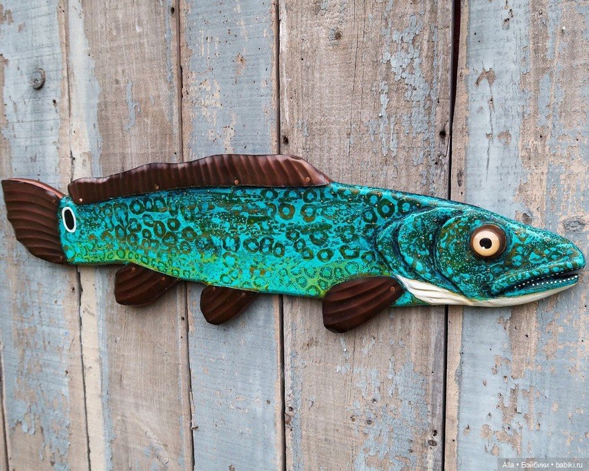 Рыбы от Rachel Laundon — Авторская скульптура и статуэтки: гипс (фото 10)