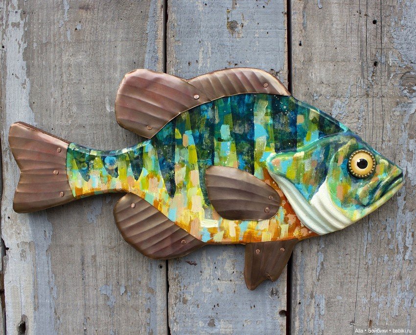 Рыбы от Rachel Laundon — Авторская скульптура и статуэтки: гипс (фото 6)
