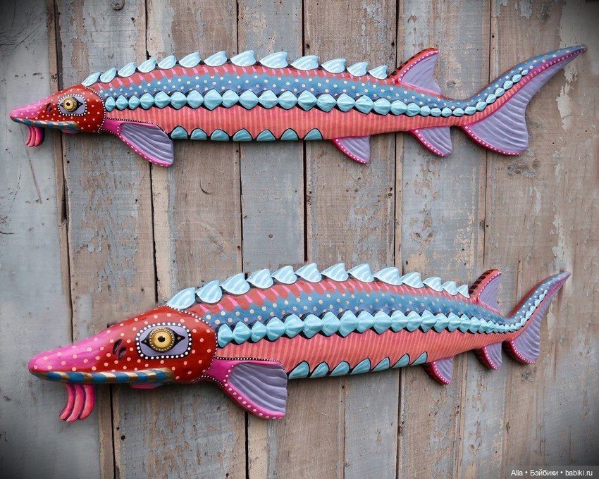 Рыбы от Rachel Laundon — Авторская скульптура и статуэтки: гипс (фото 7)