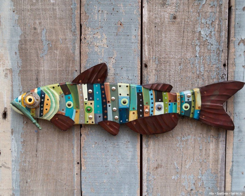 Рыбы от Rachel Laundon — Авторская скульптура и статуэтки: гипс (фото 3)