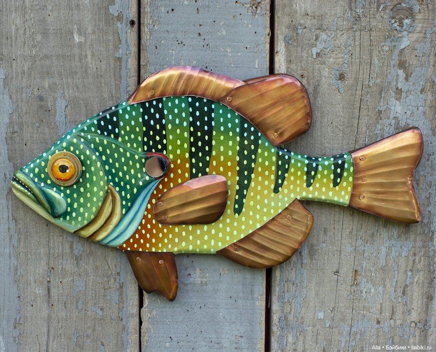 Рыбы от Rachel Laundon — Авторская скульптура и статуэтки: гипс (фото 5)