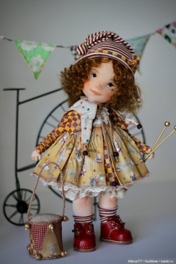Авторские текстильные куклы: Вальдорфские (фото 10)