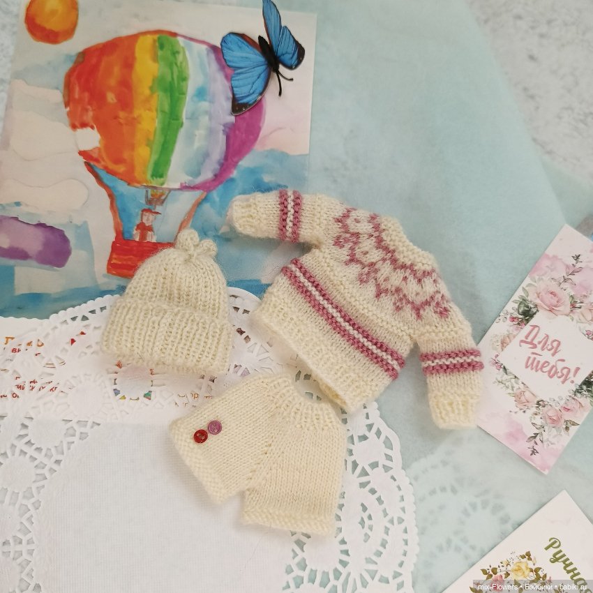 Вяжу куколкам — Одежда и обувь для кукол своими руками: фото (фото 8)