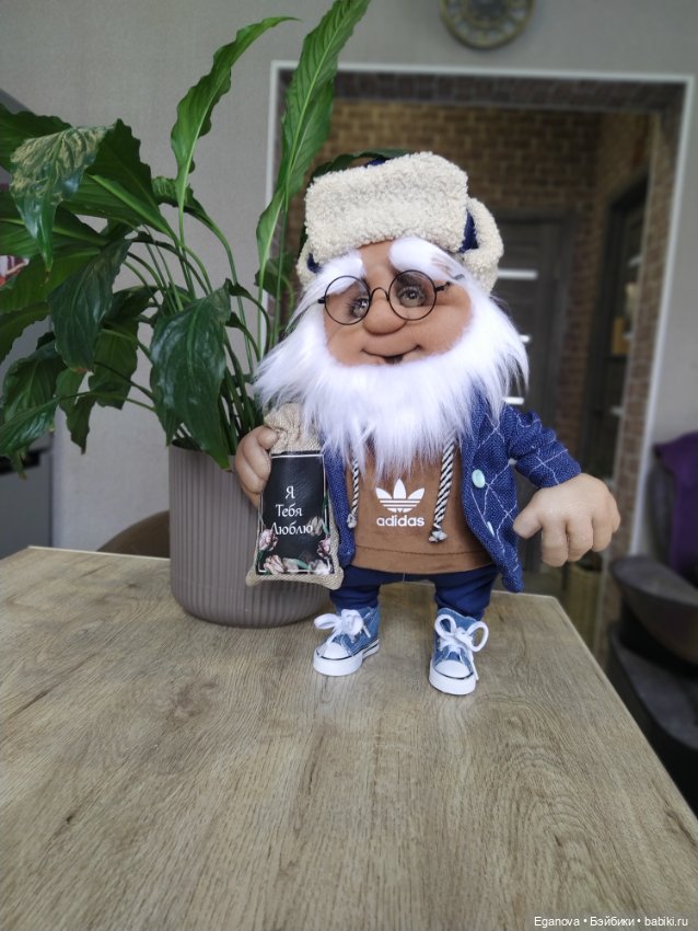 Домашний хранитель — Куклы из капрона и чулочной техники: авторские игрушки (фото 4)