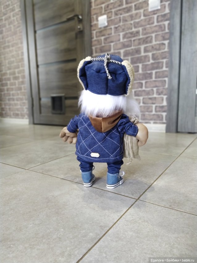 Домашний хранитель — Куклы из капрона и чулочной техники: авторские игрушки (фото 6)