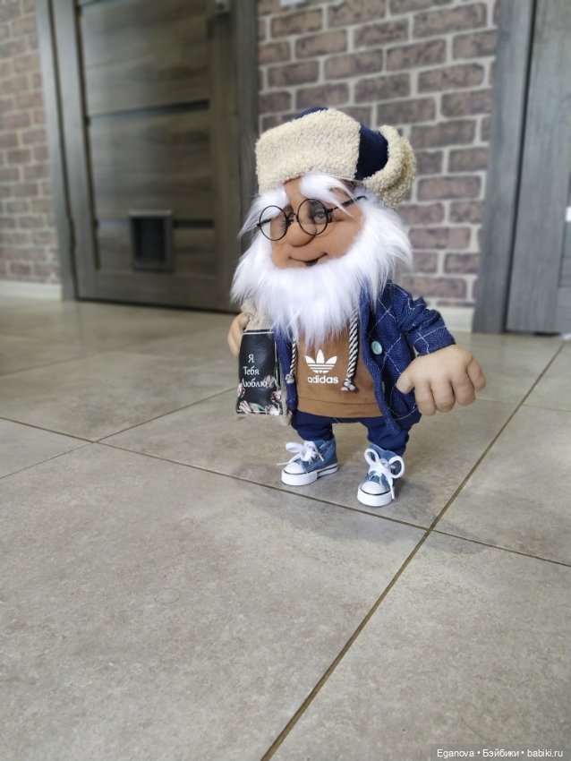 Домашний хранитель — Куклы из капрона и чулочной техники: авторские игрушки (фото 7)