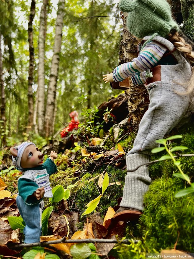 Пайпер & Понги & лес 🌳 — Одежда и обувь для кукол BJD (БЖД): 1/3 (фото 6)