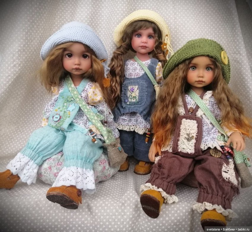 Осенние девочки.ООАК куклы Max & Jessi