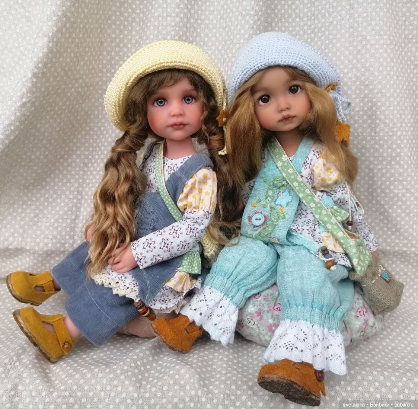 Осенние девочки.ООАК куклы Max & Jessi (фото 10)