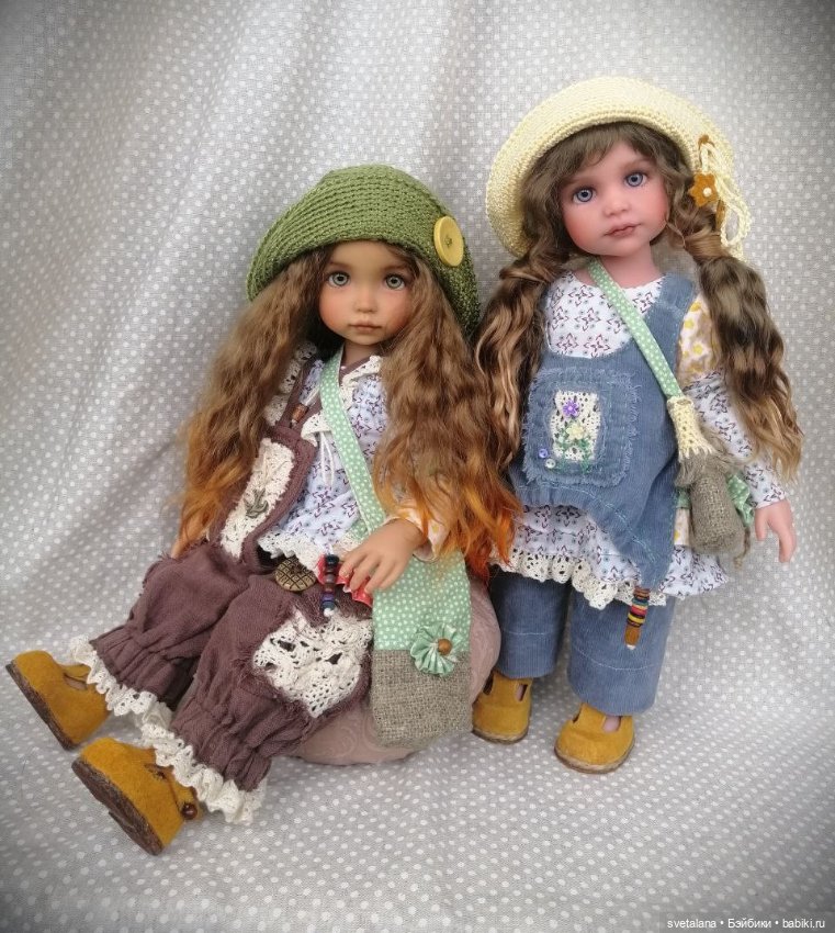 Осенние девочки.ООАК куклы Max & Jessi