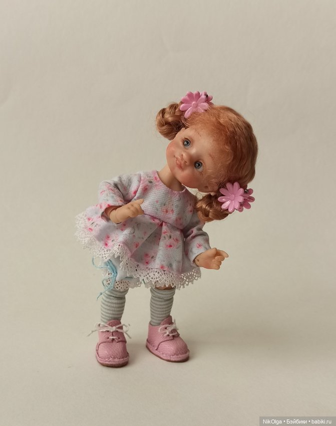 Новая Крошечка — Авторские шарнирные куклы своими руками: лепка (фото 6)