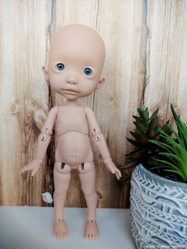 Люська - моя попытка № 2 — Куклы Tafidolls (Татьяна Филенко): российские BJD (БЖД) (фото 4)