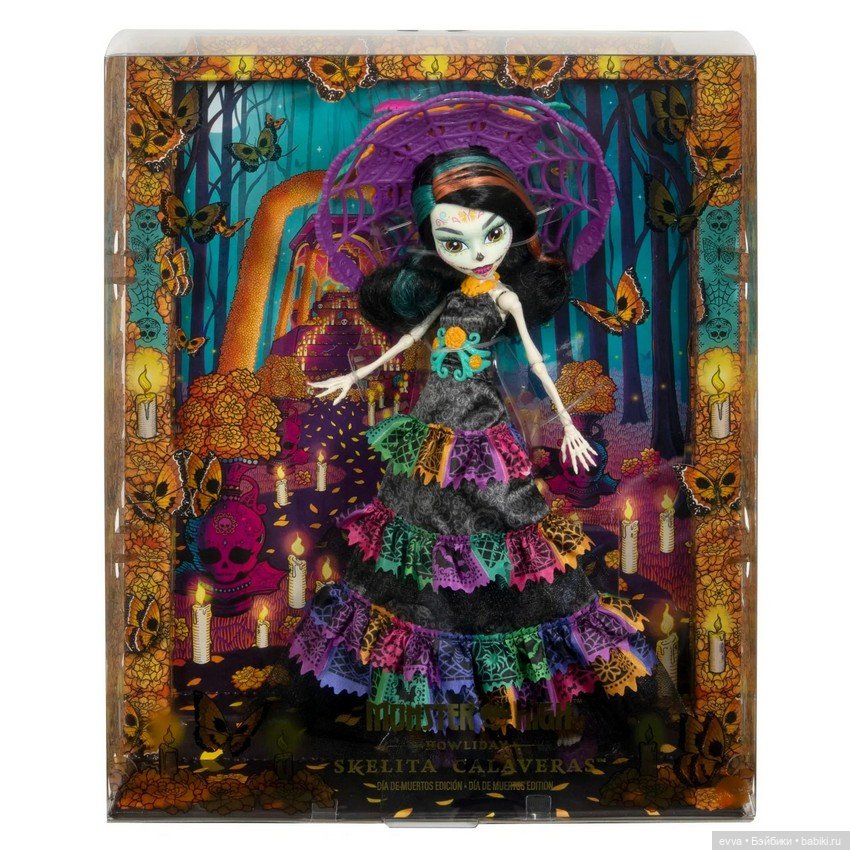 Howliday Dia De Muertos Skelita Calaveras