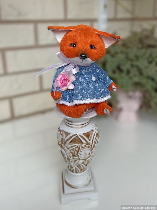 Лисичка Тедди — Авторские мишки Тедди и друзья: фото (фото 3)