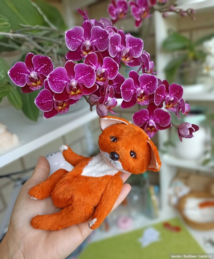 Лисичка Тедди — Авторские мишки Тедди и друзья: фото