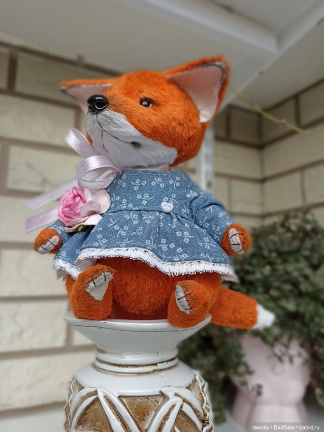 Лисичка Тедди — Авторские мишки Тедди и друзья: фото (фото 4)