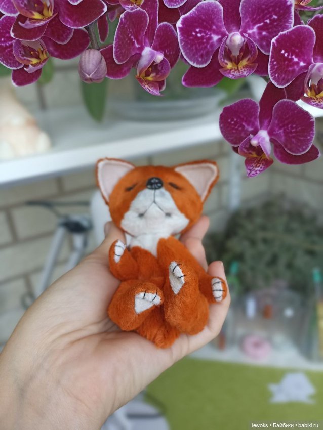 Лисичка Тедди — Авторские мишки Тедди и друзья: фото (фото 2)