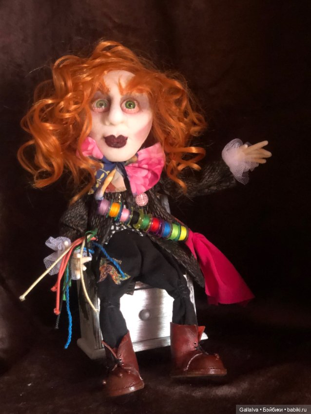 Апатамушта и К, часть 49 — Куклы из капрона и чулочной техники: авторские игрушки (фото 4)