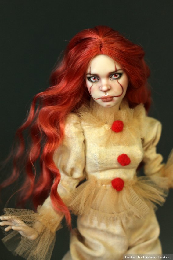 Маленькие Пеннивайз — Авторские шарнирные куклы своими руками: лепка (фото 3)